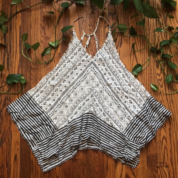 Boho flowy tank top by Sun and Shadow - Picture 1 of 2